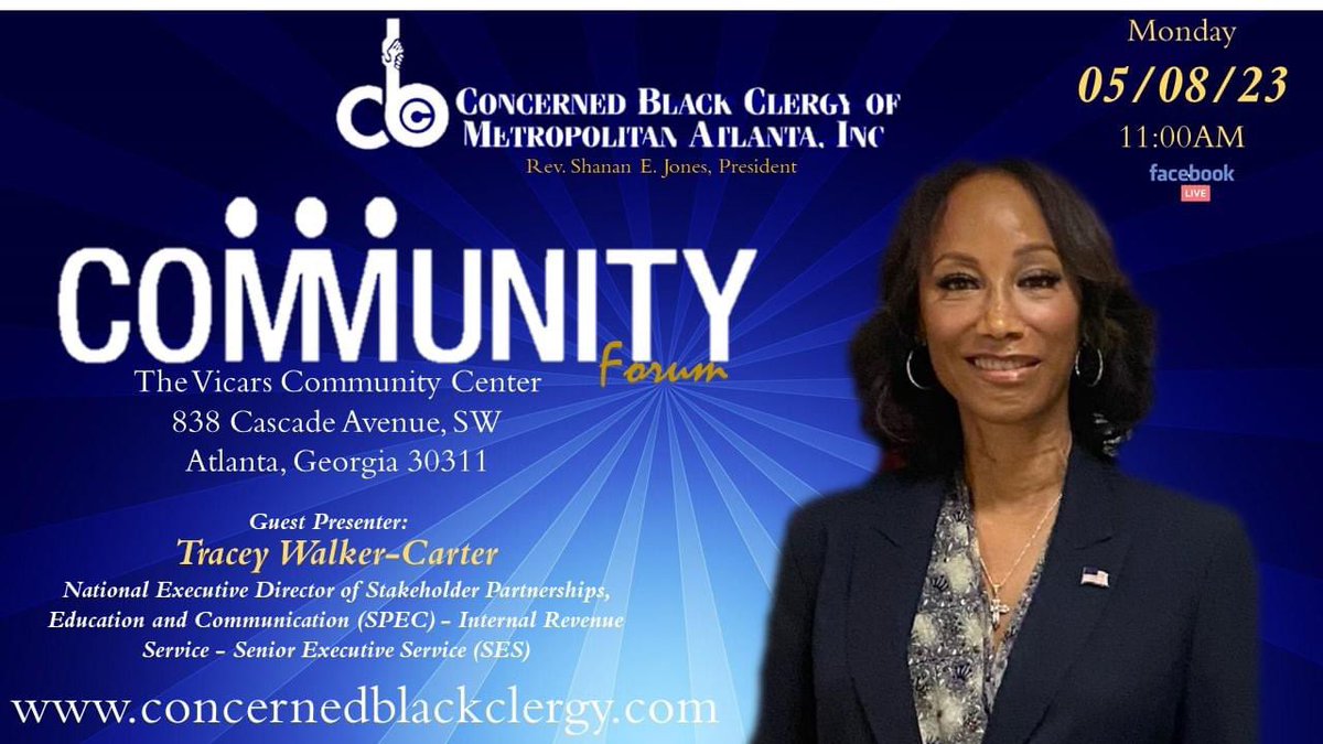 Concerned Black Clergy of Metropolitan Atlanta Inc (@cbcatl) on Twitter photo 