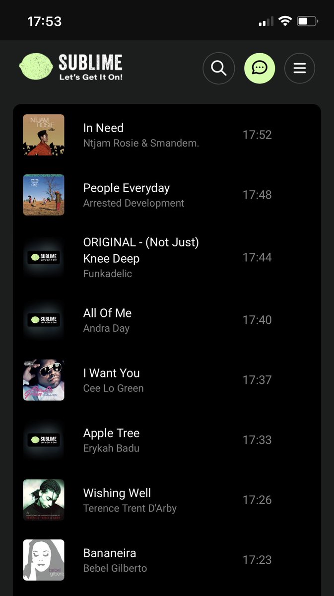 Heerlijk uurtje <a href="/Sublime_NL/">Sublime</a> met oa <a href="/bebelgilberto/">bebel gilberto</a> en <a href="/arresteddev/">Arrested Development</a>