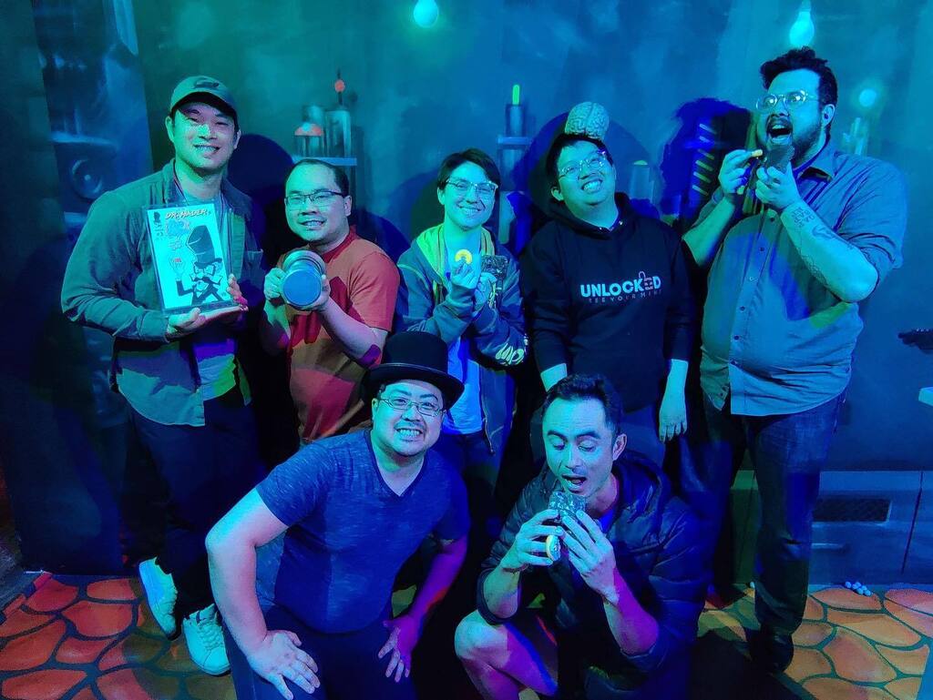 UnlockedOC's tweet photo. We had the most amazing teambuilding time at Scenario Escape Room's Dr. Hader's Cartoon World! 🤩🔍🎨

Thank you so much to the @scenarioescaperoom team for hosting us and giving us an unforgettable teambuilding experience. From the intricate puzzles to the immersive setting, e… https://t.co/xC8re0viWl
