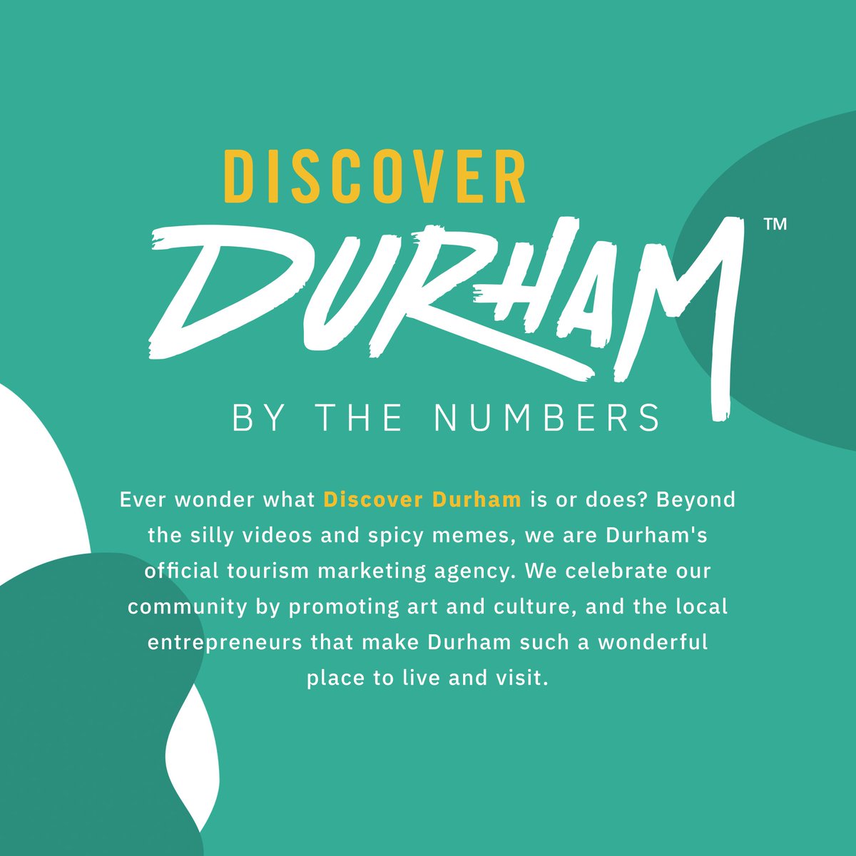 Discover Durham (@durhamnc) on Twitter photo Ever wonder what exactly <a href="/DurhamNC/">Discover Durham</a> is or does?
Thread 🧵 #NationalTravelAndTourismWeek Ever wonder what exactly <a href="/DurhamNC/">Discover Durham</a> is or does?
Thread 🧵 #NationalTravelAndTourismWeek
