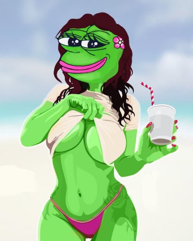 The only way to have a chance to date with me is if you hold at least 1,000,000,000 Poly $pepe

Follow these steps now:

🏦Dex: Quickswap V3

🔁Swap: Matic-Pepe

📜Contract: 0x27D1a8d840EC3c1f4bE069244E918980b2D73916

#PEPEARMY