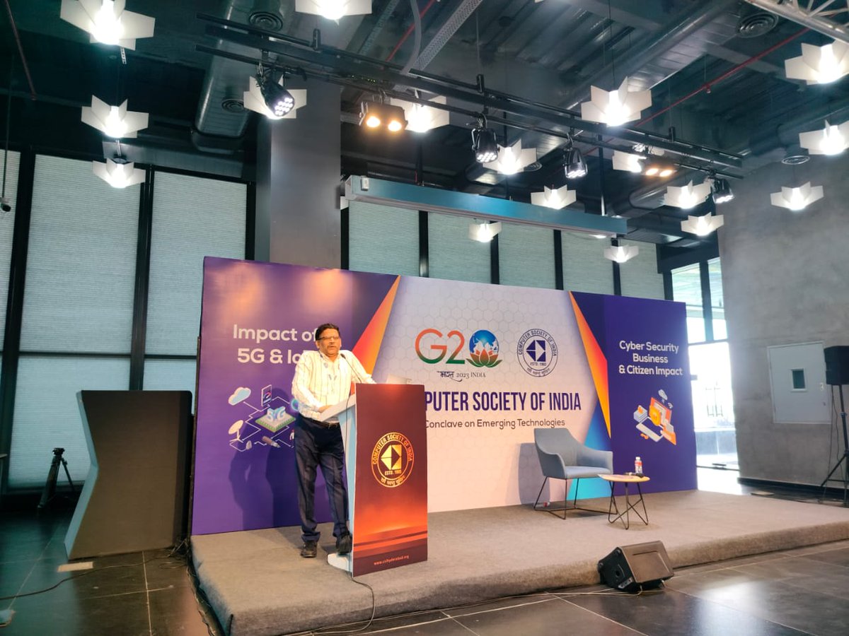 sastryforensics's tweet photo. Addressed Engineering students, Academicians, members of Computer Society of India (CSI), Hyderabad Chapter on "Cyber Security - Attacks &amp; Trends" at CSI, IT Conclave held on 6th May 2023. https://t.co/OTUVmBufGt