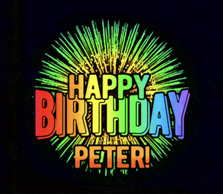 dayspeter07's tweet photo. ⁦@peterreckell⁩ Happy Birthday!!! May your day be filled with laughter, love and celebration. Thank you for all you give your fans. You are the best!!! 🎈🎂🎉 https://t.co/TyWiqW5ZrB