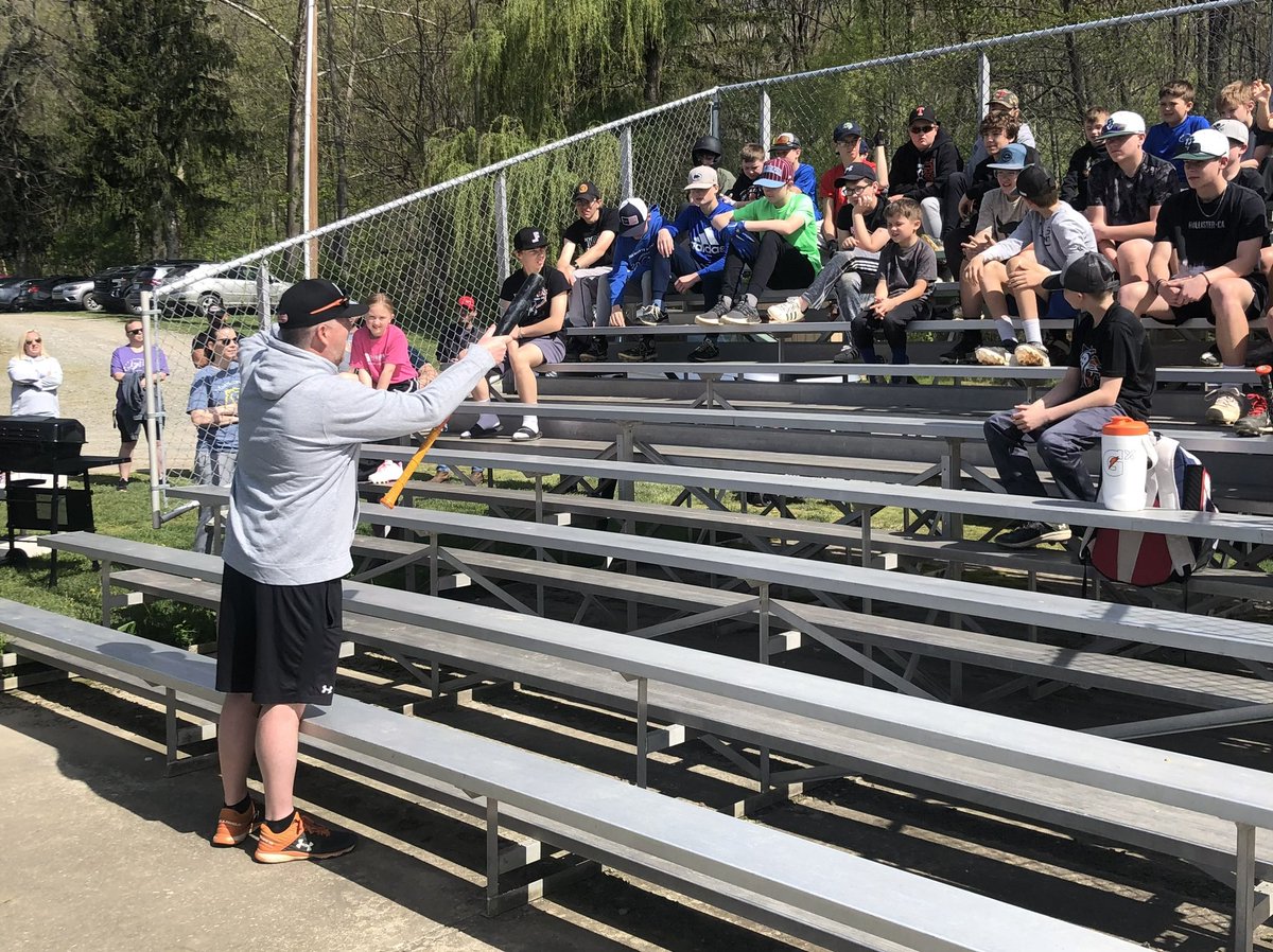 coachmcgloin's tweet photo. It was an honor speaking at the Tunkhannock High School Baseball Clinic today. Great kids, dedicated parents and excellent coaches. @TunkhannockArea https://t.co/lYyNVAn2mc