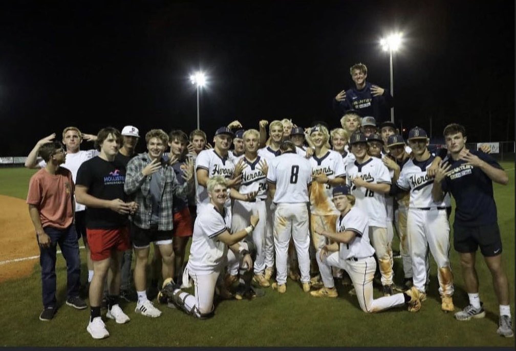 I also want to thank everyone in Brantley County schools and the community for all of the support this season. I really believe that we had more fans in Roswell than the home team!!! I love that so many were willing to travel that far to support the boys. #GOHERONS