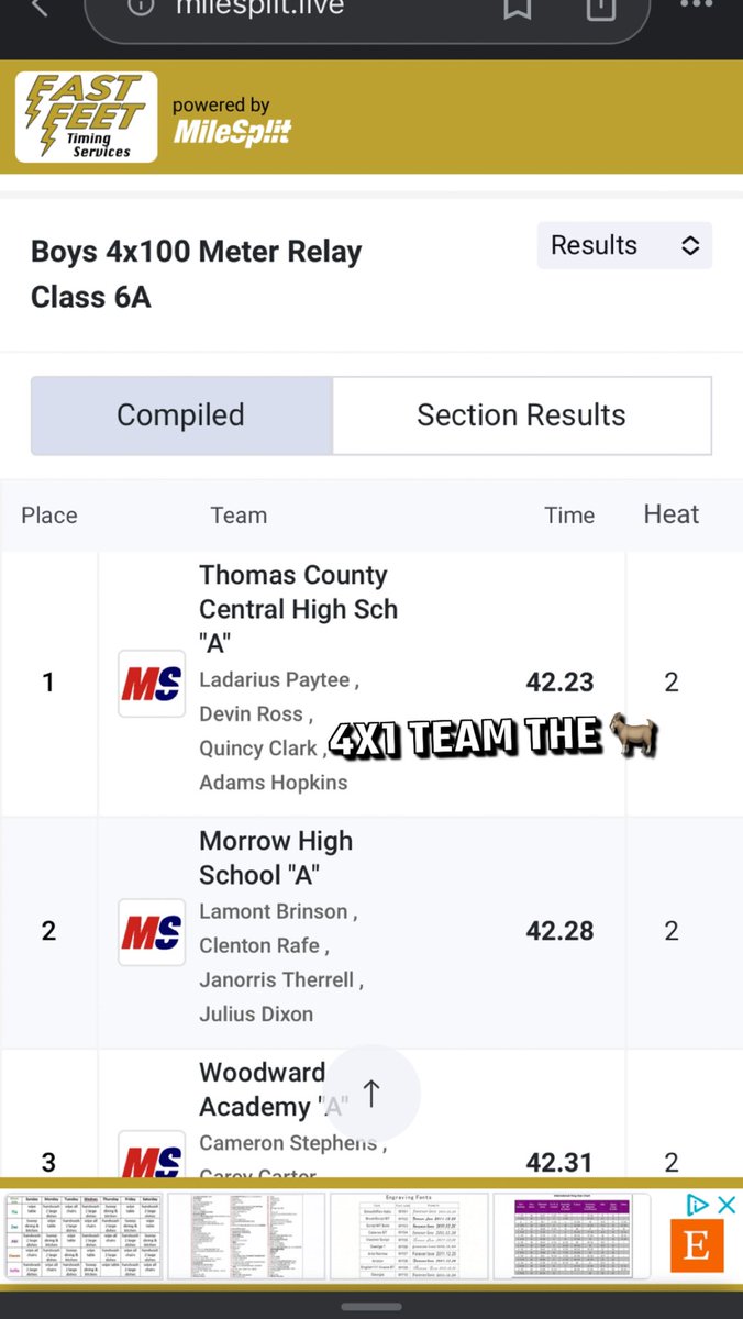 DevinJross1's tweet photo. STATE BOUND!!! #VeryBlessed @tcchsyjfootball @tykeemwallace8 @TcchB @CoachHawk__ @RecruitGeorgia https://t.co/sY7a11vQx4