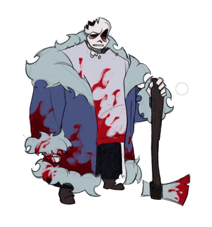 Horror if he were a Disney character

#HorrorSans #sketch