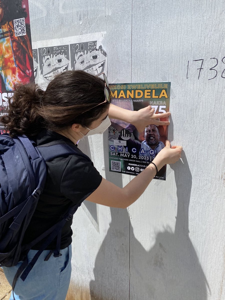 uspcn's tweet photo. USPCN members &amp; allies flyering this weekend for our #Nakba75 tour featuring Nkosi Zwelivelile Mandela, member of the SA National Assembly representing the African National Congress - &amp; grandson of the late #NelsonMandela. Have you gotten tickets yet? 👀

https://t.co/ngBLWJs1g3 https://t.co/oclkrTDuWF