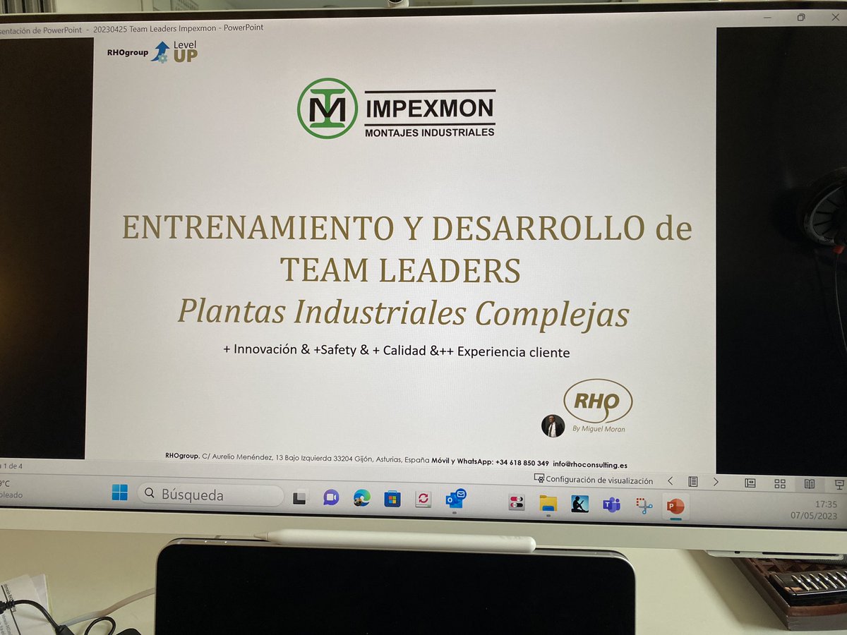 Mmoranrho's tweet photo. #Diseño #innovador del #minimaster para #teamleaders de #impexmon
#empresa de montajes #industriales en busca de la #excelencia
#ENTRENAMIENTO Y #DESARROLLO de
#TEAM #leaders #Plantas #industriales
#Complejas
+Innovación & +Safety & + #Calidad & ++#Experiencia #cliente https://t.co/yHg4aZnePC