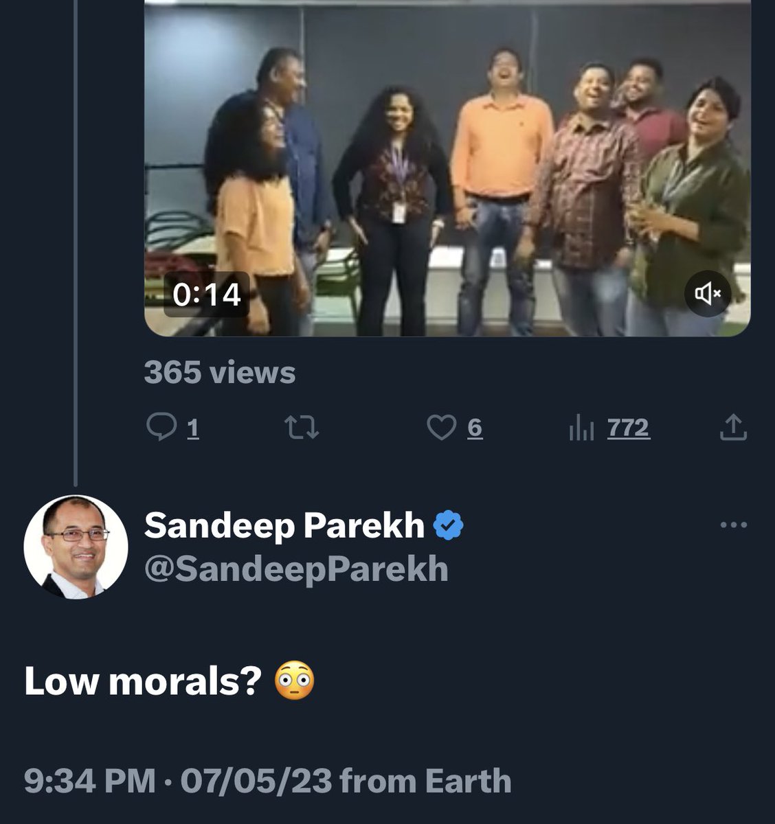 Sandeep Parekh tweet media