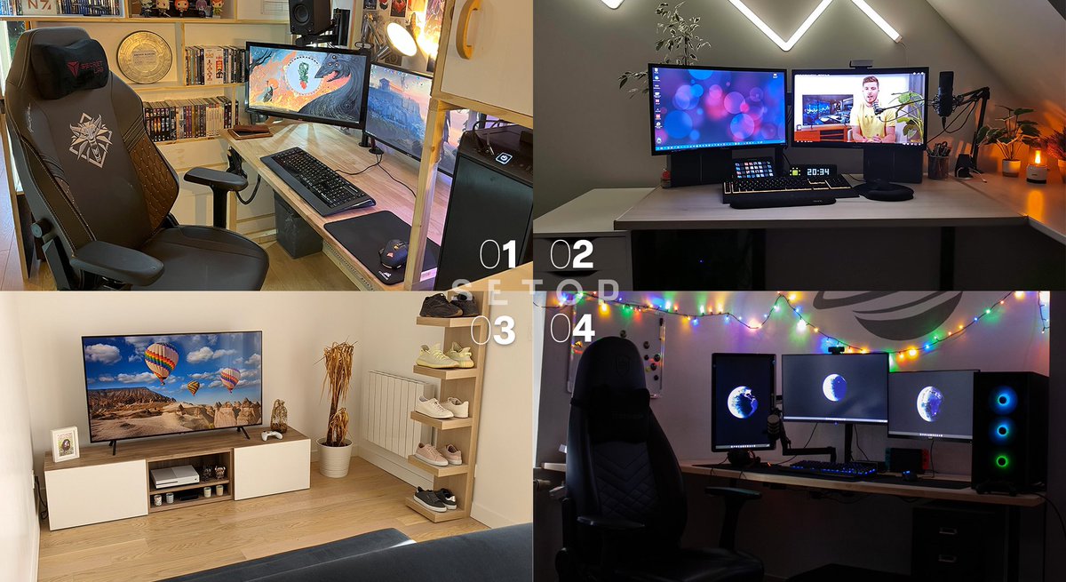 RomainLanery's tweet photo. 3 SETUP EN 1 ! 🤯 #SETOP
• Nouveau #SETOP : https://t.co/oQP6HjsXI0
N'oubliez pas de voter pour votre setup préféré dans le tweet suivant !
Suivez mon compte et RDV en fin d'année pour le grand Tournoi des SETOP 🔥 https://t.co/cucaDn4x3B