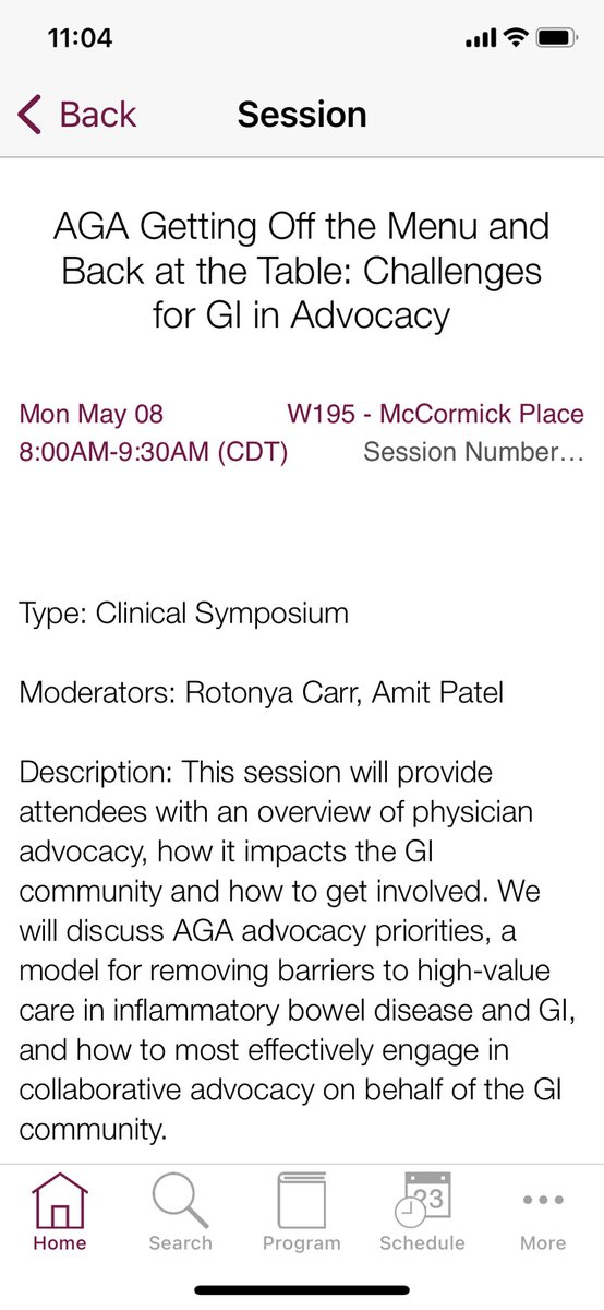 #DDW2023
Join me tomorrow morning at this informative session! #AGAadvocacy
<a href="/AmerGastroAssn/">American Gastroenterological Association (AGA)</a>