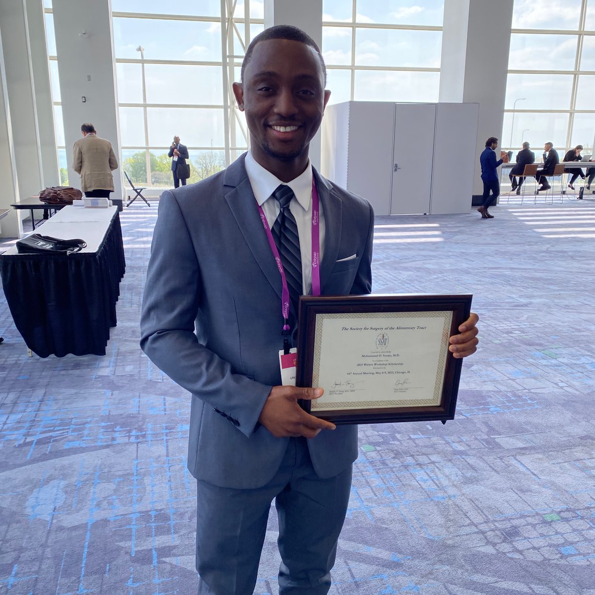 Catherine Tran (@catherine_gtran) on Twitter photo Congrats <a href="/FemiSuraju/">Femi Suraju, MD, MPH, MSc</a> for being awarded a <a href="/SSATNews/">SSAT</a> writers workshop scholarship! Great things happening at <a href="/UIowa_Surgery/">University of Iowa Surgery</a>! #DDW2023 Congrats <a href="/FemiSuraju/">Femi Suraju, MD, MPH, MSc</a> for being awarded a <a href="/SSATNews/">SSAT</a> writers workshop scholarship! Great things happening at <a href="/UIowa_Surgery/">University of Iowa Surgery</a>! #DDW2023