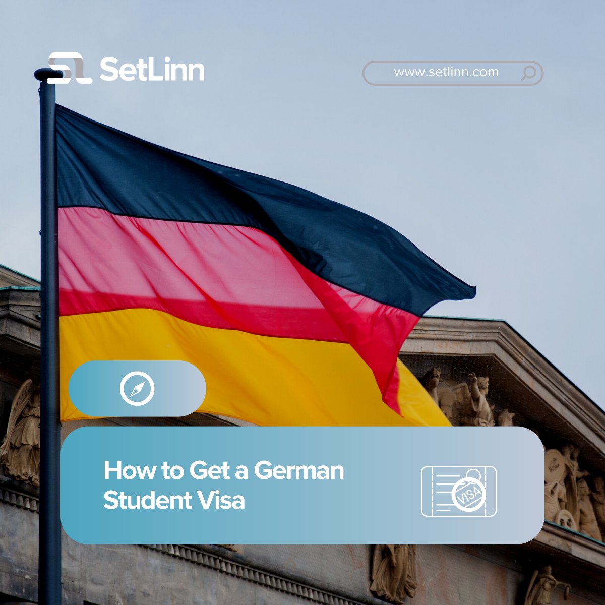 SetlinnOfficial's tweet photo. Are you a foreign student looking to study in Germany? Learn all about the different student visas available, their requirements, and how to obtain them.
#Studyabroad #SetlinnLaunch
https://t.co/mm0Y3YjZi6 https://t.co/lbNUTzDKm4