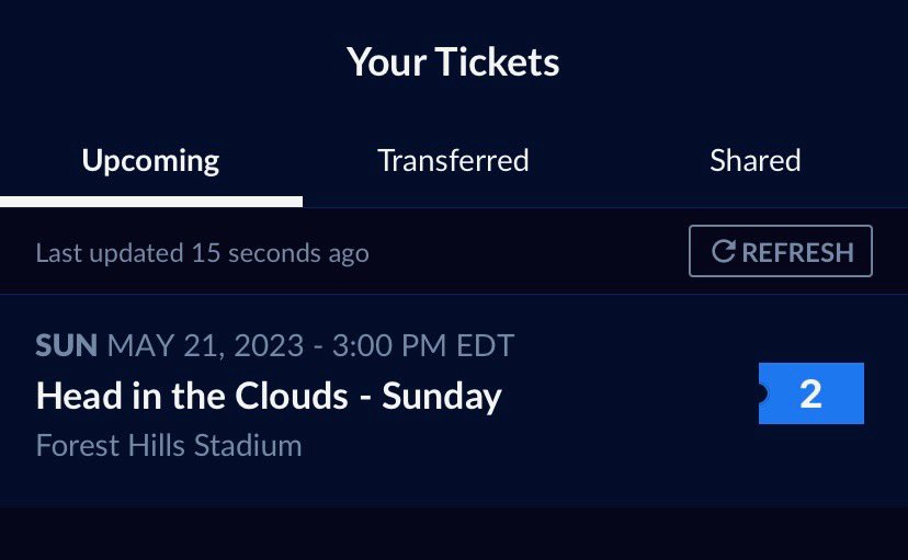 mibbybee's tweet photo. wts hitc sunday 2 GA tickets!! 
$170 CAD (around $126 usd) each 

me &amp; my friend sadly can’t go anymore 🥲🥲 pls dm!! https://t.co/9NAzQLHiwp