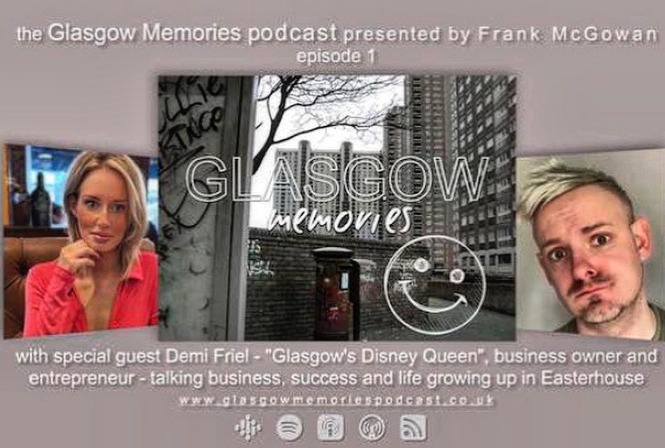 Episode 1 of the #GlasgowMemoriesPodcast is LIVE ❤️ youtu.be/EeOOgwebIfk #Glasgow #Glesga #GlasgowMemories #DemiFriel #Easterhouse #GlasgowBusiness #BoujeeBreaks #Scottish #podcast #presenter
