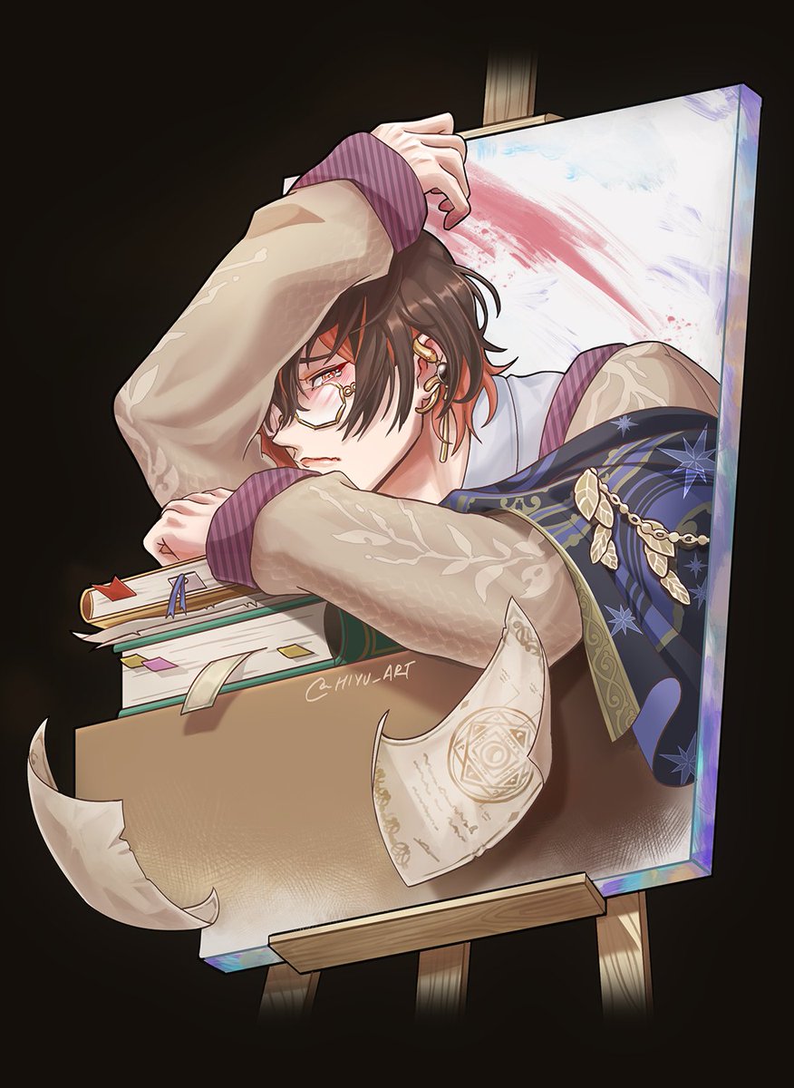 Hiyu_Art's tweet photo. Gakusei Yakumo~❤️ #NUCarnival #NUカーニバル #NUcarnival #新世界狂歡 #BL #Yaoi #ChimesofDarkness #DarkNova #Yakumo https://t.co/rwkvqEvGsA