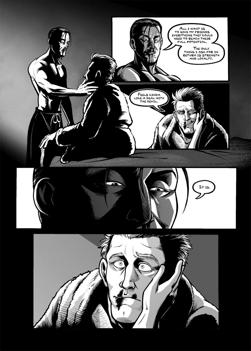 Page 41, Bad Romance plays in the distance