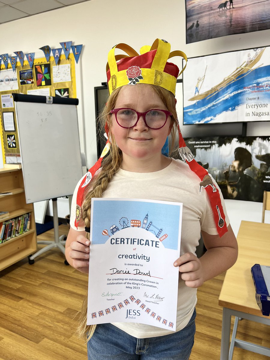 JESSjumeirahYR6's tweet photo. We had some wonderful fun celebrating our learning and the occasion of the coronation of King Charles III @JESSDubai https://t.co/fhWuEHRYBV