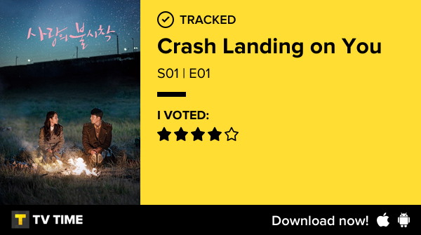 matisvgs's tweet photo. I've just watched episode S01 | E01 of Crash Landing on You! #crashlandingoflove  https://t.co/CnUaPptJa8 #tvtime https://t.co/6yKBxn3Ksy