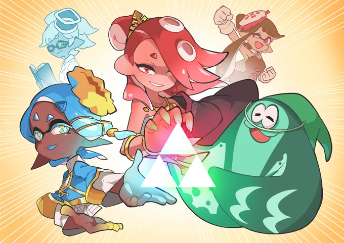 I relate a lot to Frye's reasons in joining Team Wisdom.   Happy Splatfest!