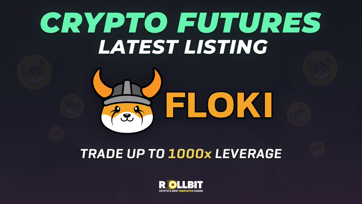 rollbit's tweet photo. $FLOKI is now listed on Rollbit! 🔥

Start trading: https://t.co/AnVzRXd2jM

You can now short or long $FLOKI with up to 1,000x leverage 📈 https://t.co/bN6thX9gQG