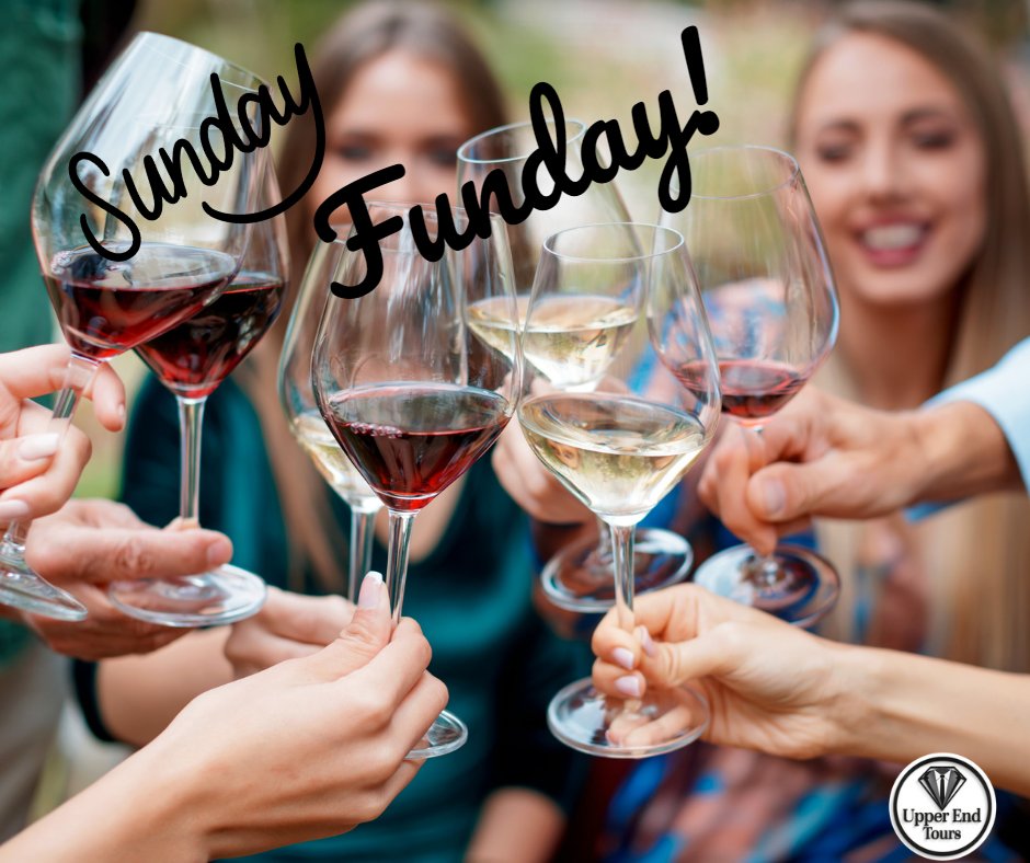 UpperEndTours's tweet photo. 🎉 Happy Sunday Funday! 🚐🍷 Ready for a memorable day in Kelowna, BC? 🌞 Let Upper End Tours shuttle you to the best wineries and make your experience .  Book your Wine Tour today and explore local gems! #UpperEndTours #ShuttleServices #WineTour #KelownaBC #SupportLocal 🍇🚐🍷 https://t.co/YQm8sZpaW7