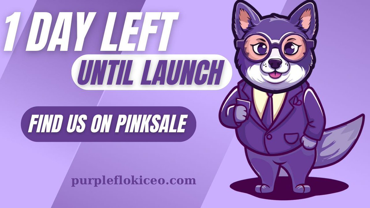 smochiees89's tweet photo. @CryptoEmdarks @RaccoonMem @pepecoineth @AimedisGlobal 🚀💜Only 24 hours Left🚀
👉Link - https://t.co/oHComL5OKU
✅ NO TEAM TOKENS
✅ 50%  Supply burned
✅ HUGE MARKETING AT LAUNCH
✅ LOW MC
✅ DOGECOIN REWARDS JUST BY HOLDING
✅ AUDITED SAFU TEAM
TG:https://t.co/iTOKAMyQ7S
#purplefloki #cryptocurrency #elonmusk #100x https://t.co/B30n7YeLmF