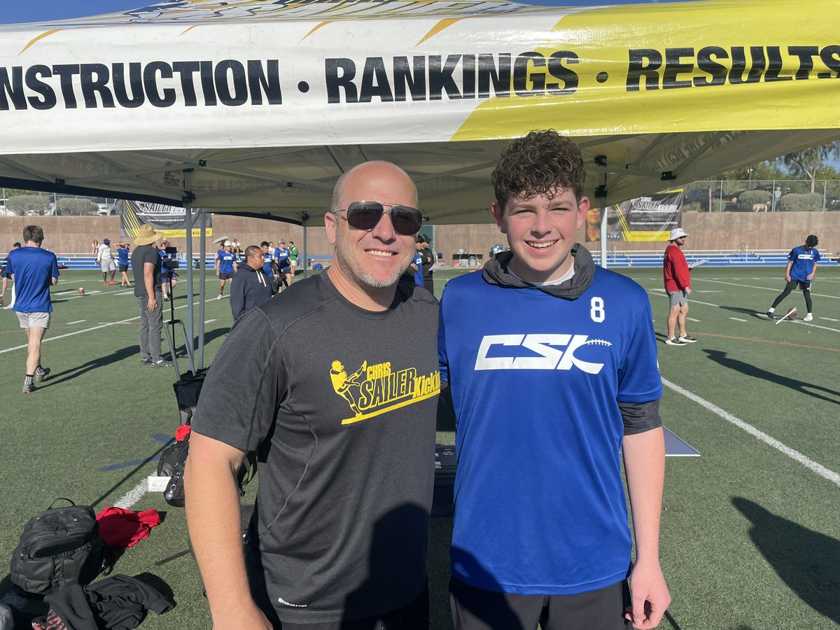 The Vegas XLII new FG Leader is Blake Pankratz (2024, CO) with a score of 16! Impressive Round. #TeamSailer
