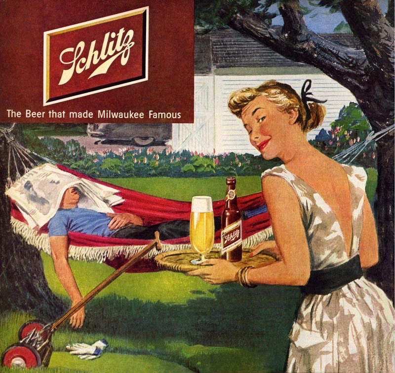 LRonLacy's tweet photo. Illustration by Tom Hall (1885-1972)
Life magazine, May 7, 1951
#TomHall #illustrationart #illustrationartists #beer #Schlitz #yardwork #lawnmower #hammock #backyard #1950s https://t.co/a0miveBVdf