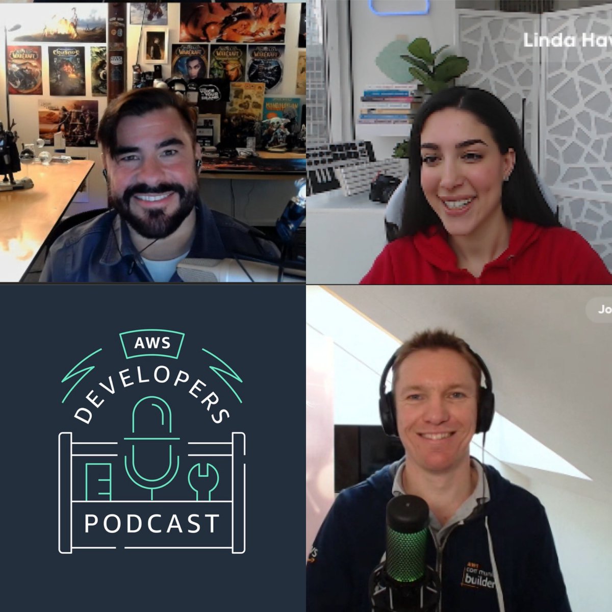 lindavivah's tweet image. 🎙️ New #AWSDevelopersPodcast episode! 🚀
Featuring Johannes Koch( @Lockhead )- a Sr. DevOps Engineer, AWS User Group Leader, & seasoned speaker discussing:
“Changing the way we look at CI/CD”
Listen here! 👉 open.spotify.com/episode/7H9FbL…
Had a great time cohosting this episode with…