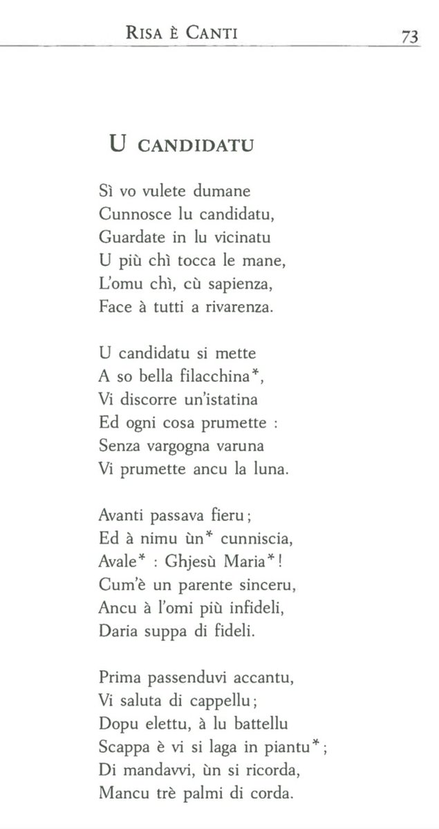 BrandonAndreani's tweet photo. @Alain_Nicolai_ Sta canzona l'hà scritta Dumenicu Antone Versini dittu Maistrale. U titulu urighjinali era "U candidatu". Hè stata publicata in lu so libru "Risa è canti" stampatu in l'anni 20. https://t.co/BCvrvp9QxI