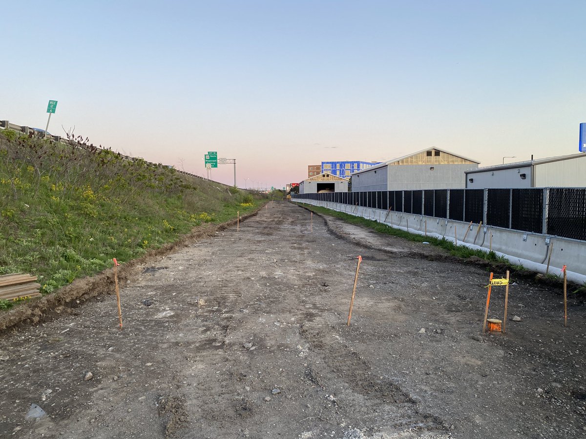 NepGreenway's tweet image. Good news! Construction has started on the Dorchester extension to the Neponset River Greenway Trail! Work should last about two years. When completed this will bypass the Expressway offramp at Morrissey Blvd.