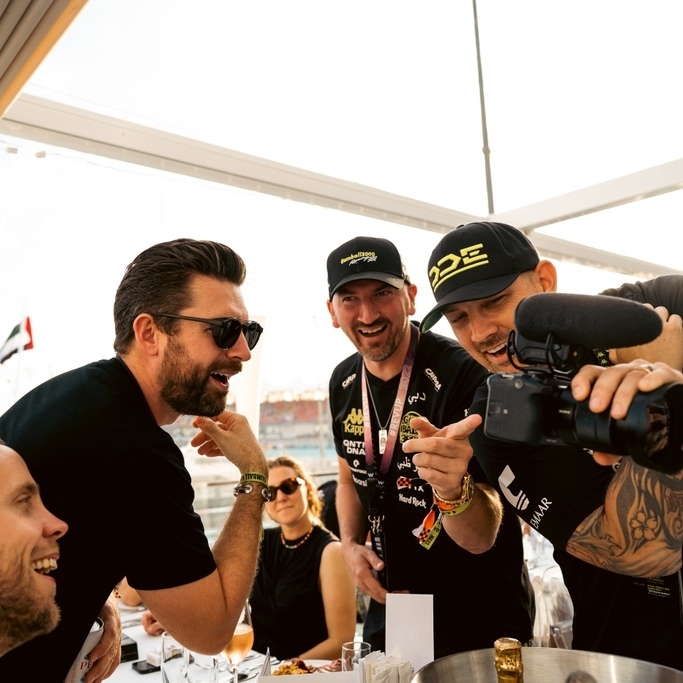 CAPTION CONTEST 🏎️💨 What is Damon Fryer showing MrJWW and Dave from DDE?

Throwback to our Middle Eastern Rally last year📍We can't wait to be back on the road in Europe this June 🏁

#Gumball3000 #GumballFamily #GumballLife