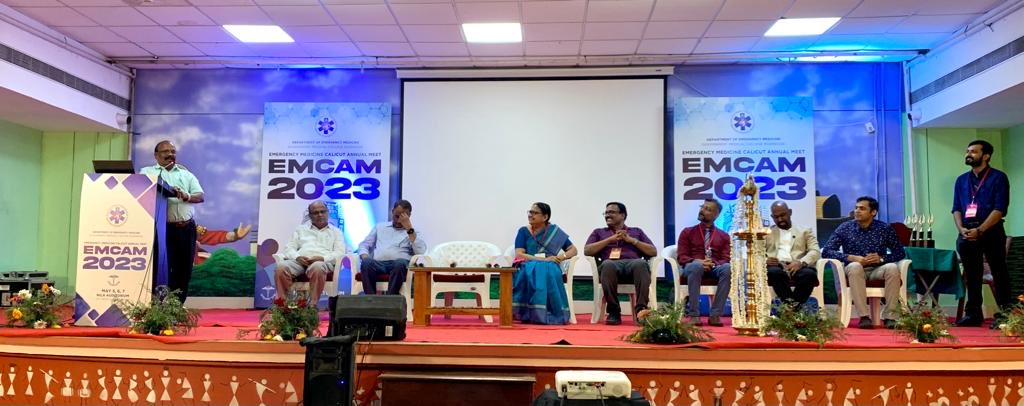 drvimalkrishnan's tweet photo. Thankyou Government Medical college Calicut for the fantastic #EMCAM Conference. Was a privilege to be part of the event. The #EMSONO Course was the cherry on top. #POCUS #MedEd #EmergencyMedicine ⁦@emaindian⁩ ⁦@indusemhealth⁩ https://t.co/moBSNuAgFr
