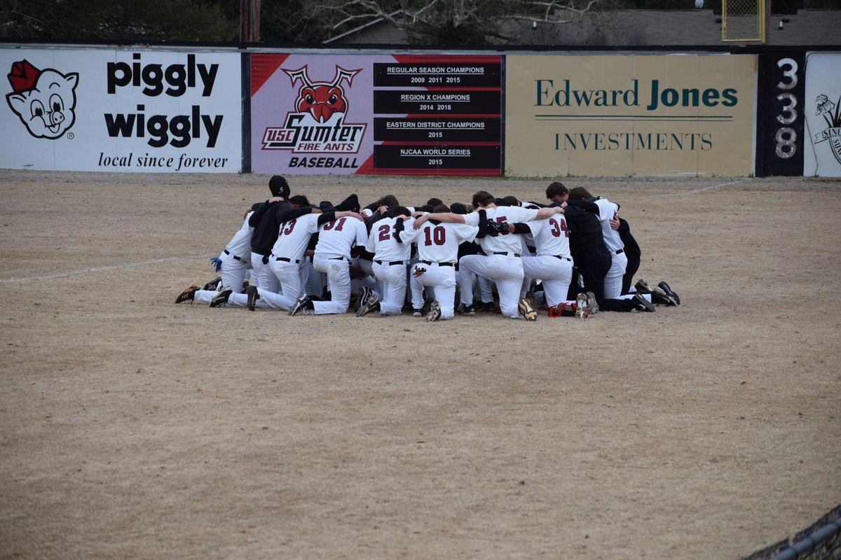 USC Sumter ends the season 33 and 16. 

Thank you sophomores for everything you did for our program. 

#AntUp