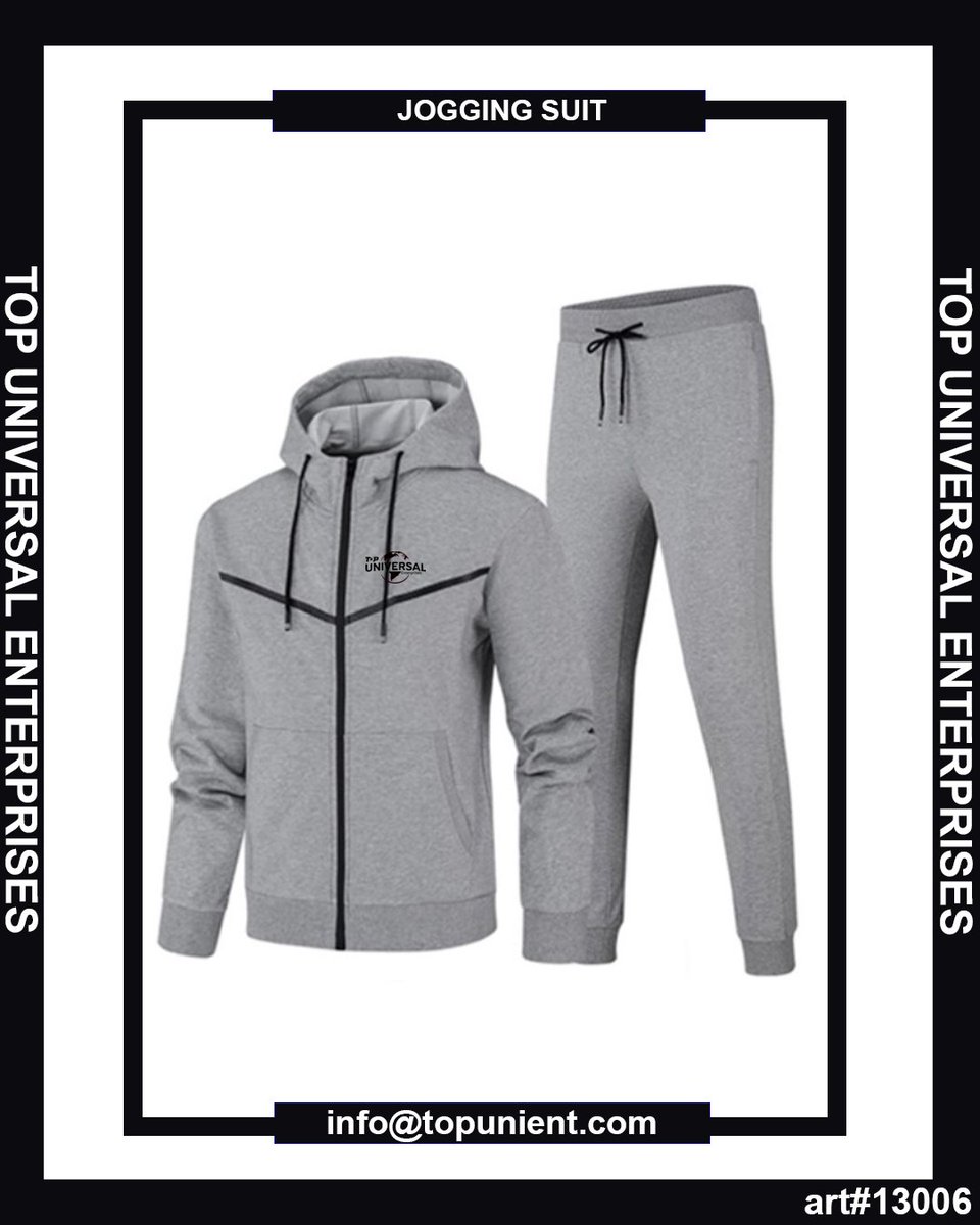 topunient's tweet photo. Fleece Jogging Suit
◾Ribbed cuffs
◾Trouser has elastic waist with drawcords
◾Can Customized in all sizes.
#tracksuit #hoodies #fashion #sportswear #gymwear #streetwear #tracksuits #tshirt #clothingbrand #fitness #hoodie #clothing #fitnesswear #shorts #apparel #tshirts https://t.co/JGKle3csmW