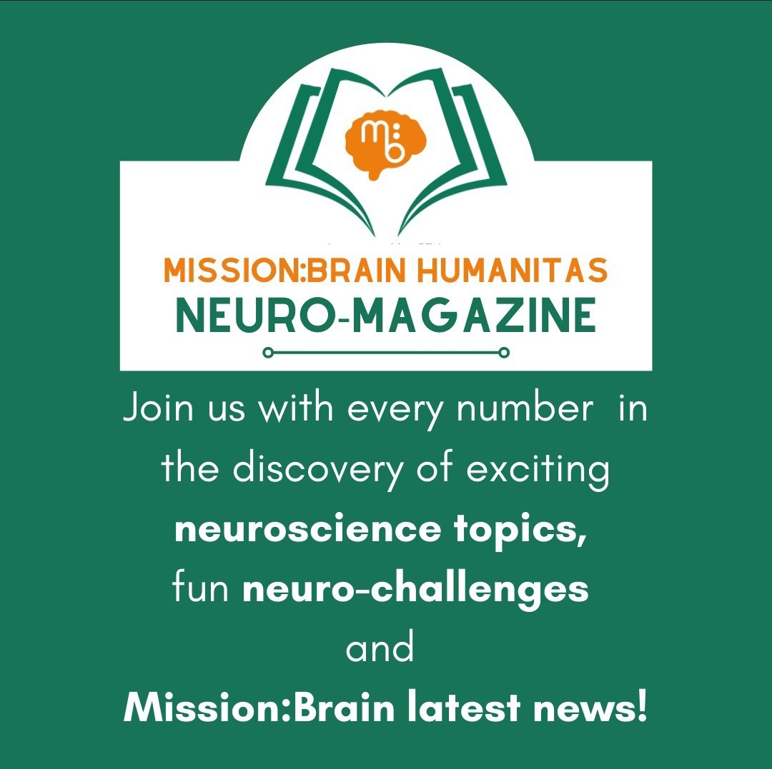 MissionBrainHU's tweet photo. 🧠Follow our new Mission:Brain Humanitas Neuromagazine

📰First Edition Coming Soon!

✨stay tuned✨
https://t.co/Z917WTDrFw https://t.co/S8V6zQaS4J