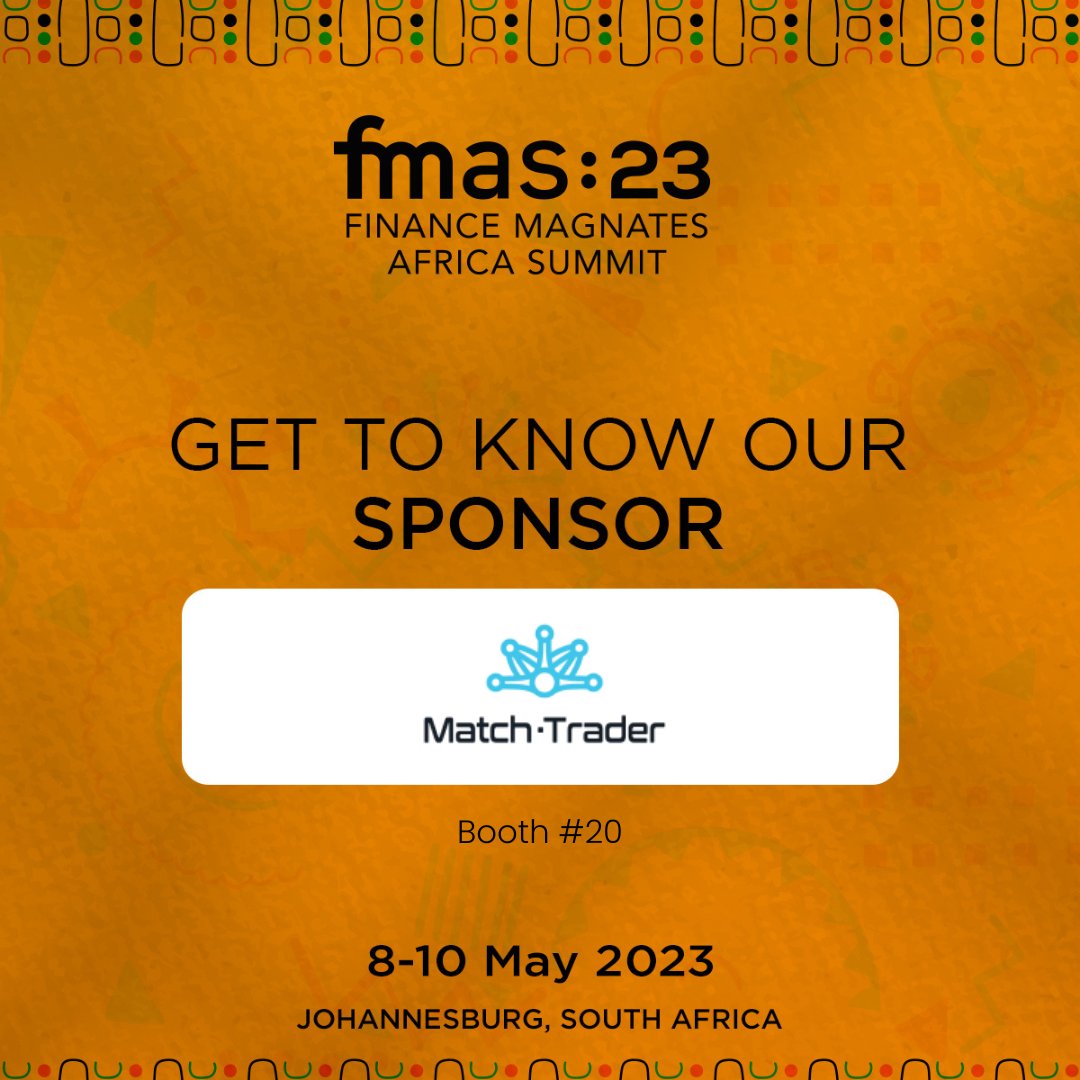 A big thank you to our Water Sponsor & Exhibitor, Match-Trade Technologies 💙 Visit their booth #53 and click here to learn more about them 👉 match-trader.com

#FMAS #FMAS23 #FMevents #FinanceinAfrica #NetworkingEvent #FinanceIndustry #FutureofFinance #AfricanFinance