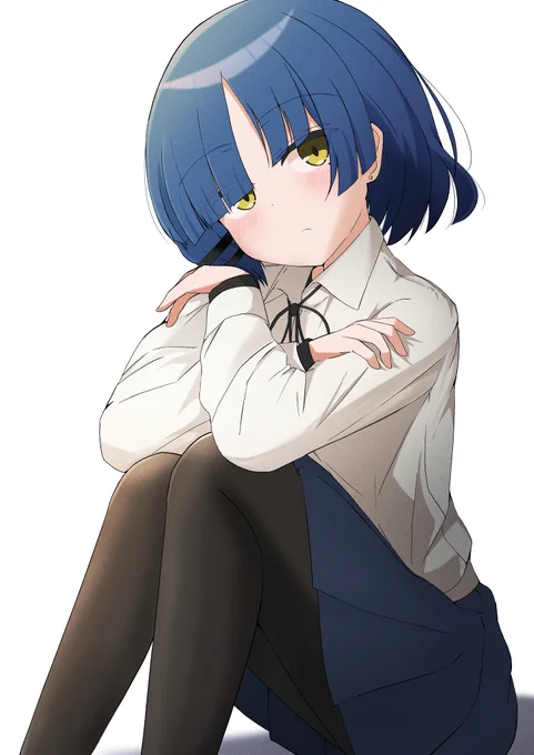 じー。 #ぼっち・ざ・ろっく