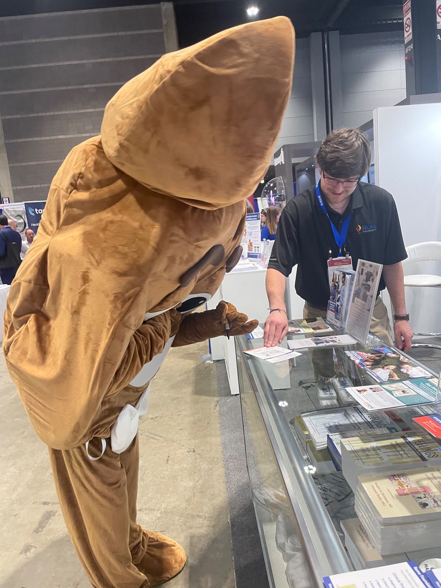 RomeFoundation's tweet photo. Get a #bristolstool card signed by our very own #PepeLePoop at booth #2907 during the @DDWMeeting 💩 https://t.co/pkKGOLjI2M