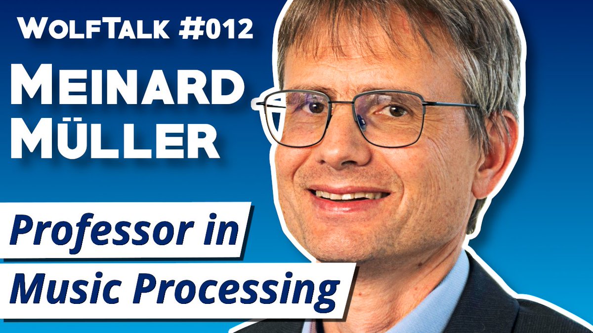 How is it to be a professor in #audio #research? 🎓 

I had the pleasure of speaking with professor Meinard Müller of #AudioLabs in Erlangen, a renowned expert in audio signal processing.

🎧 Listen now on your favorite podcast platform: thewolfsound.com/talk012/

#WolfTalk