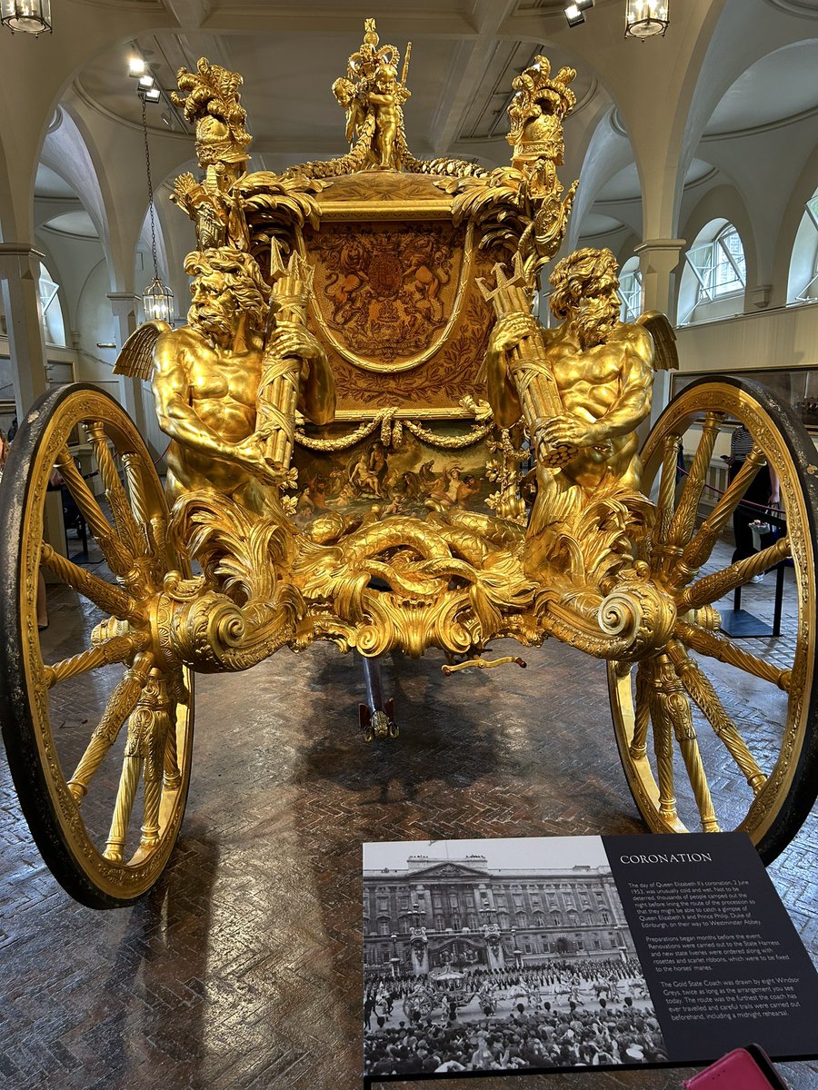 dave_stokes1's tweet image. 24 hours since the King sat in the Gold State Coach, we were privileged to see the magnificent carriage at first hand at The Royal Mews.

There was even a chance to #sitinstyle on another Royal Carriage @RCT …

#Coronation
