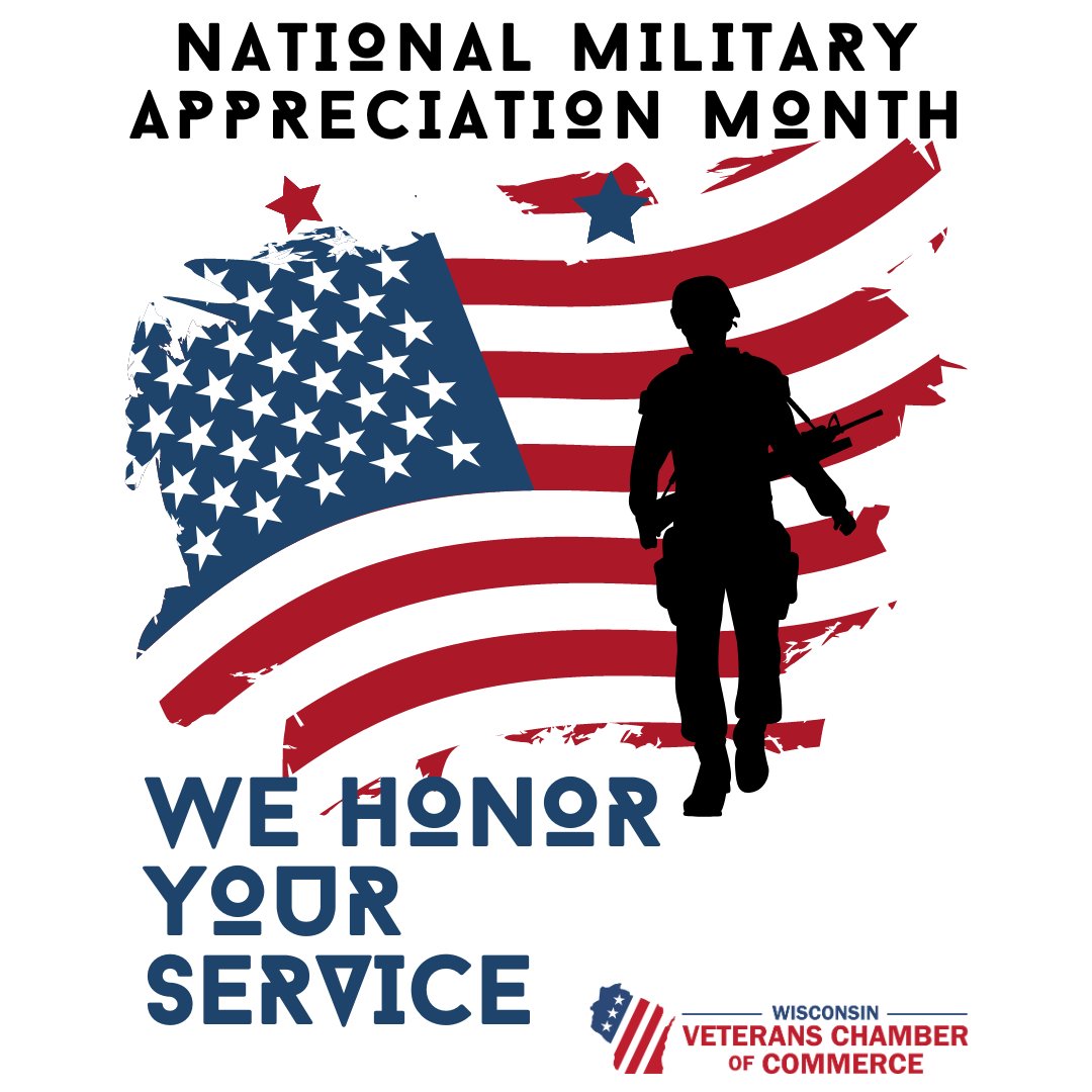 WIVetsChamber's tweet photo. You can support your fellow military families by donating resources, participating in charitable events, and volunteering in honor of those who serve. Let’s come together to make a difference! 🤝 
#WiVets #SupportOurTroops #MilitaryFamilies #GetInvolvedToday https://t.co/utKj3t7Pun