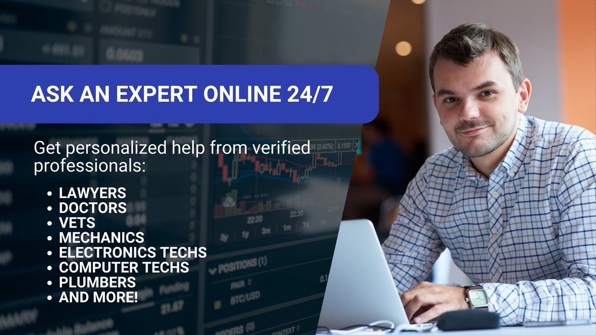 WeWork_FromHome's tweet image. Looking for expert answers to your burning questions? Check out  JustAnswer! Get personalized help from verified professionals 24/7.  Visit JustAnswer now and get the answers you need: shorturl.at/eJRV2

#ExpertAdvice #JustAnswer