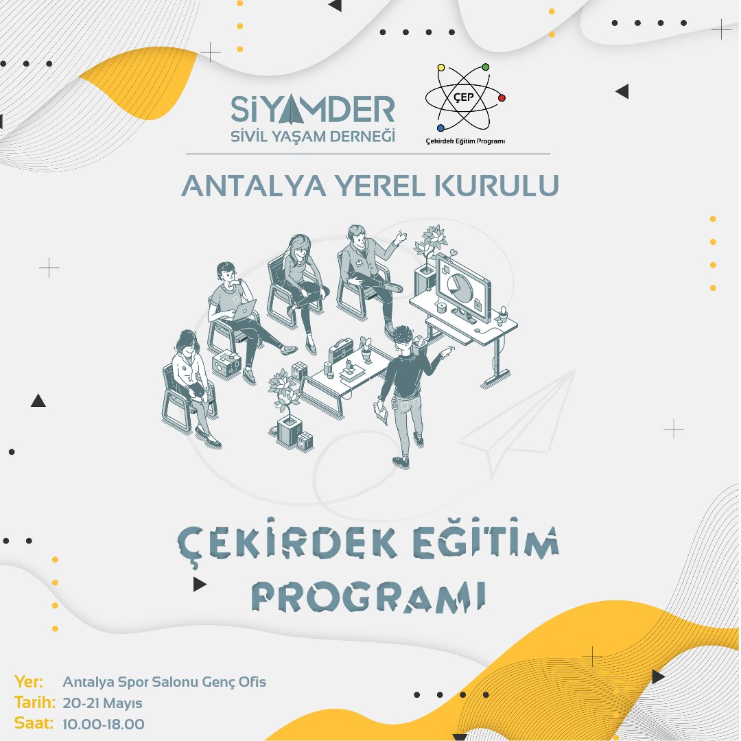 siyamderantalya's tweet photo. SİYAMDER Gençleri😇

Beklenen an geldi🥳 SİYAMDER Antalya Ailesi, Çekirdek Eğitim Programı'nı almak için geri sayıma başladı💓 https://t.co/6TRDgDgzm1