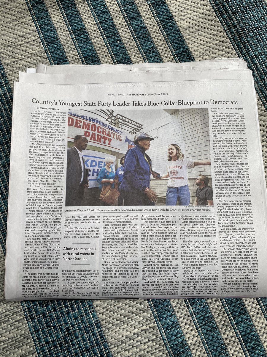 atrunsky's tweet photo. Very cool to see yourself in print🗞️🗞️ https://t.co/rA7TOSjnnC
