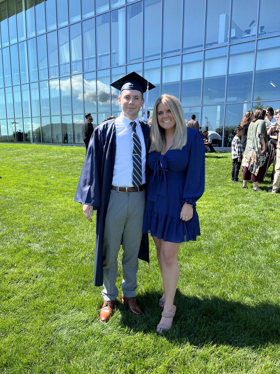 Congrats to my little brother on graduating from Penn State with a Bachelors in Security and Risk Analysis.  #montourgraduate