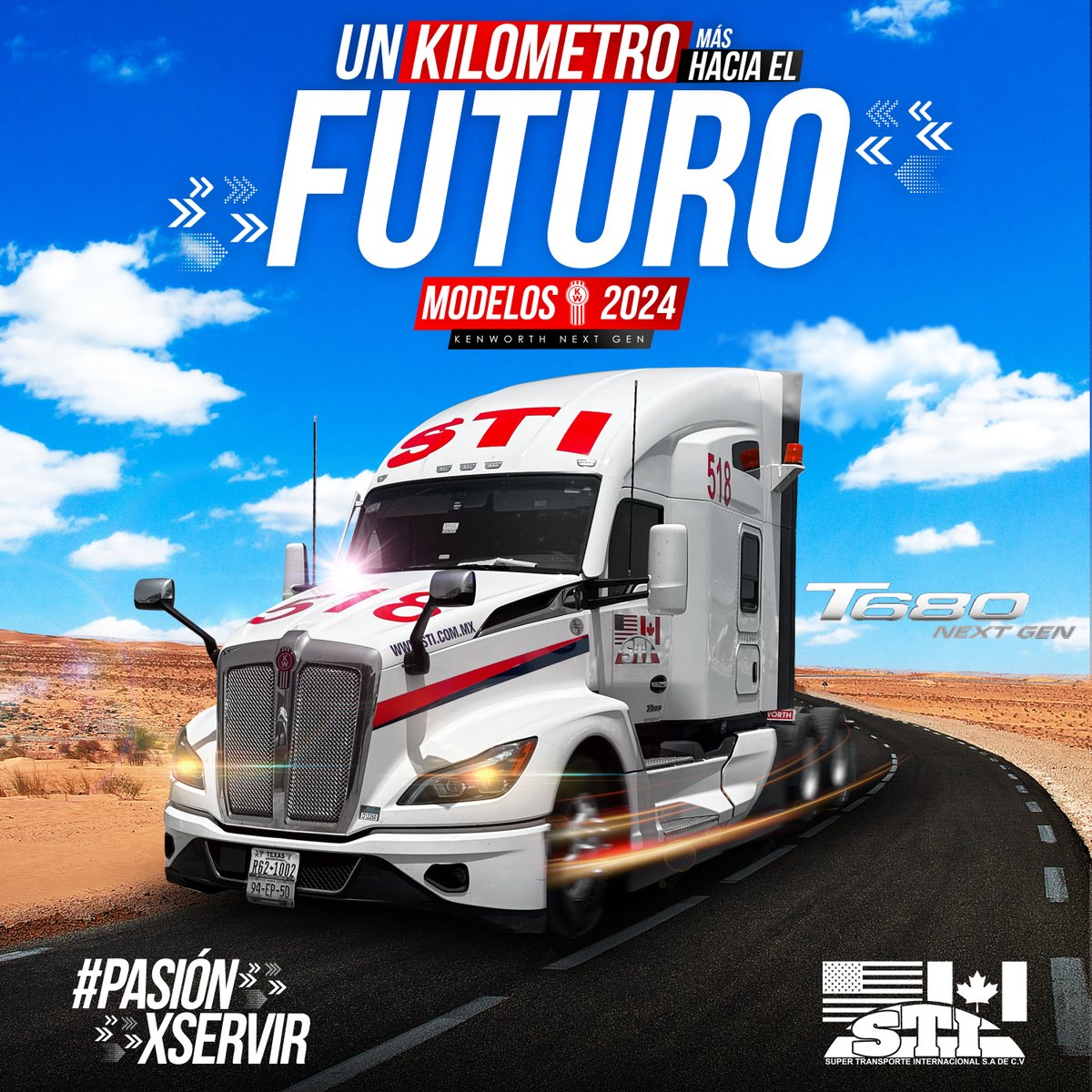 ¿Sabías que durante el 2023 #STIMéxico tendrá una renovada flota con más de 100 unidades Next Gen #T680? a través de esta renovación reafirmamos un solido compromiso de #Eficiencia a nuestros clientes y mejores herramientas con mejor  seguridad hacia nuestros #Operadores