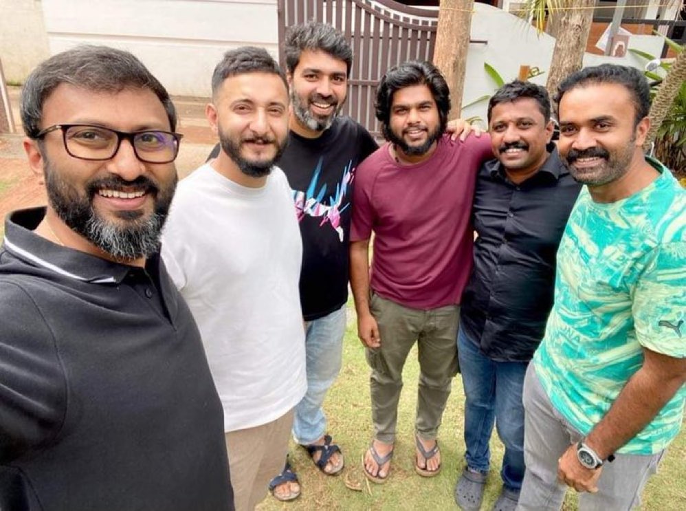 #SushinShyam joined #KannurSquad team for post production works.